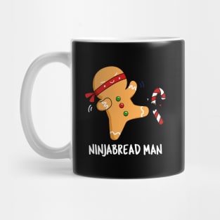 Ninjabread Man Cute Gingerbread Pun Mug